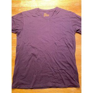 Gap Purple V Neck Short Sleeve-S
